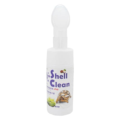 Tortoise Shell Cleaner - Turtle Reptile Safe Cleaning Spray, 120ml Soft Bristle Brush Head, Easy Polishing, Aquarium Care | Compact Travel Friendly Bottle, Home Terrarium Accessory Complete Kit