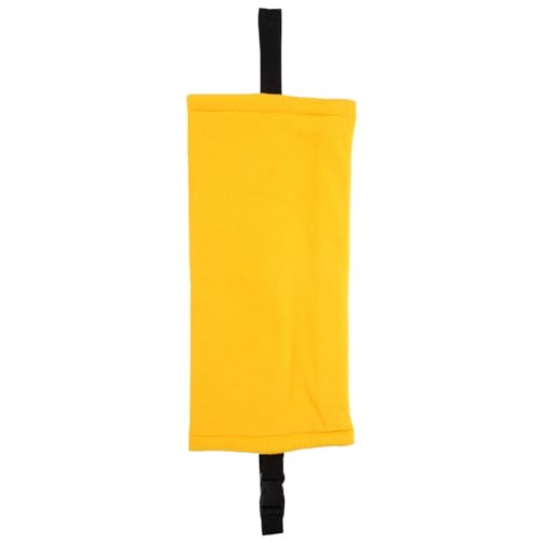Reptile Carrier Bag with Adjustable Strap, Portable Small Lizard Travel Pouch for Bearded Dragon, Chameleon, and Hamster, Yellow Chest Sling for Outdoor Use