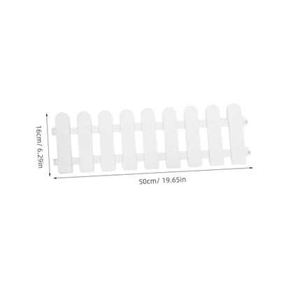 Balacoo 4pcs Plastic Outdoor Tortoise Fence Portable Pet Playpens Safe Enclosure for Reptile Breeding and Grazing Suitable for Outdoor Use