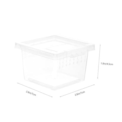 WOONEKY Full Observation Reptile Breeding Box Plastic Reptile Box Ventilation Fine Craftsmanship