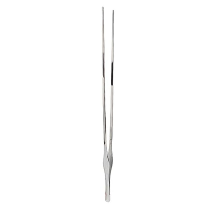 Handling Tools Proof Stainless Steel Reptile Feeding Tong Amphibian Handling Tool for Aquarium Plants and Reptiles Long Aquarium Tweezer Professional Rust Terrarium (Straight Tweezers)