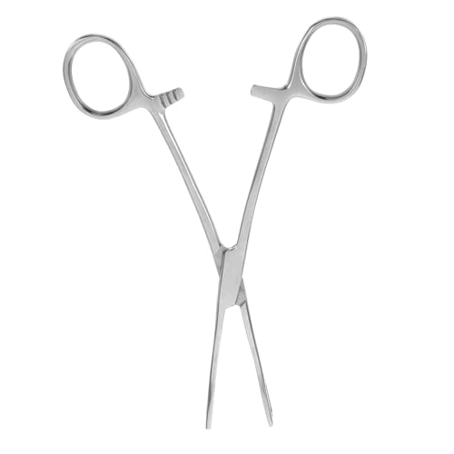 VICASKY Stainless Steel Reptile Feeding Tongs Long Tweezers Clamp for Snakes Lizards and Aquatic Plants Ergonomic Aquarium Feeding Tool for Bearded Dragons and Geckos