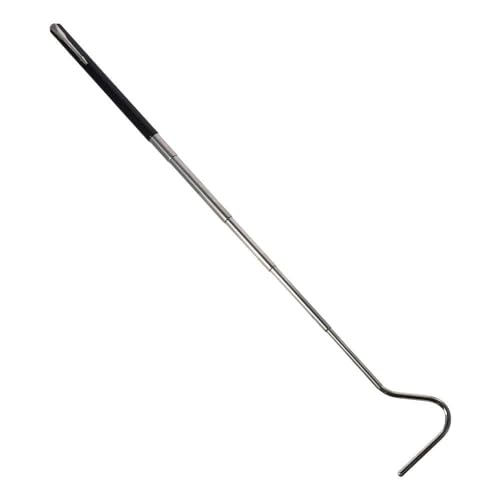 Snake Capture Hook Retractable 68cm Portable Picking and Handling Tools Stainless Steel Snake Hook