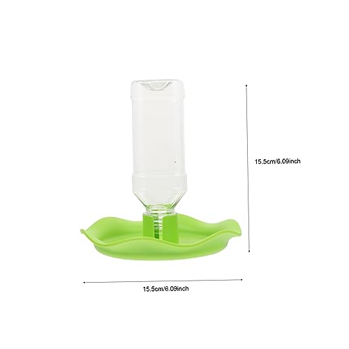 2sets Crawling Pet Food Feeders Reptile Water Feeders Lizard Water Basins Pet Food Turtle Aquarium
