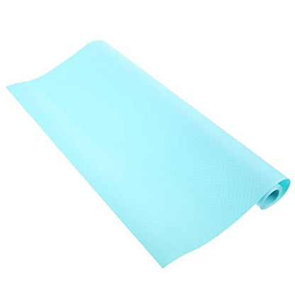 Sosoport Large Reptile Carpet Eva Mat for Bearded Dragon Snake Gecko Lizard Safe Non-Slip Cage Liner - color: Sky-blue