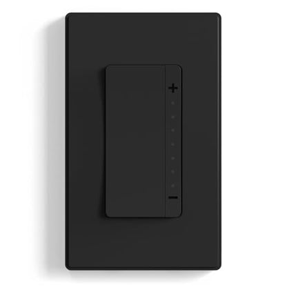 ELEGRP LEDPro™ Multi-Location Dimmer, EDM25BM Master Dimmer Light Switch for LED, Single Pole/3 Way, 1 Pack, Matte Black - color: Matte Black, size: Master