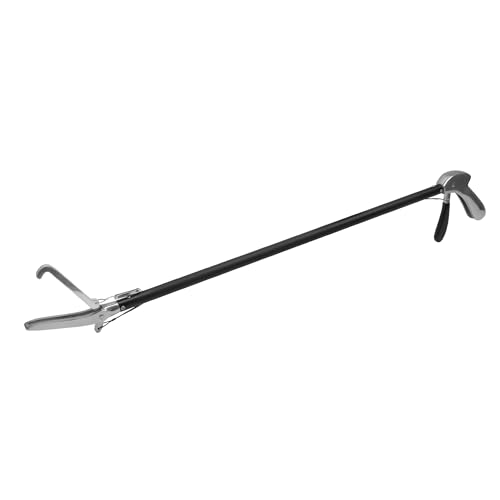 Snake Tongs Reptile Grabber Standard Hook Jaw Handling 48" Long Snake Handling Tool