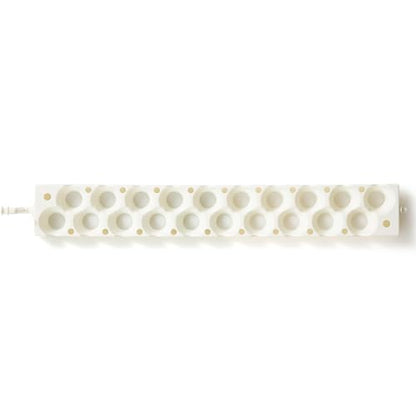 Farm Innovators 6 Pack Quail Rails - 20 Spot Small Egg Trays Only, Fits up to 120 Eggs Total - Compatible with Model 3200 Automatic Egg Turner