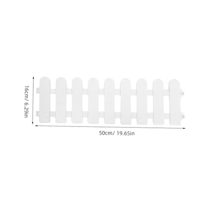 Abaodam 4pcs Outdoor Plastic Pet Isolation Fences for Tortoise Breeding Easy Install Safe Enclosures for Turtle Playpen Pet Raising Tools for Garden