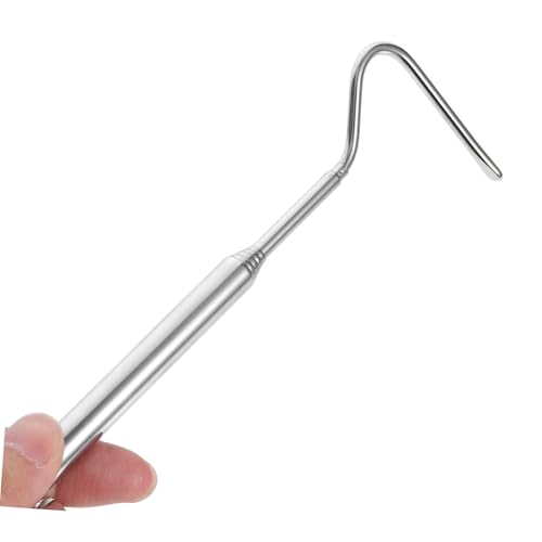 balacoo Stainless Steel Snake Grabber Retractable Reptile Hooks Snake Catching Portable Tool