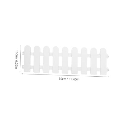 Happyyami 4pcs Outdoor Plastic Turtle Enclosure Fences Safe Pet Isolation Pens for Tortoise Breeding and Grazing Portable Garden Playpen for Reptiles