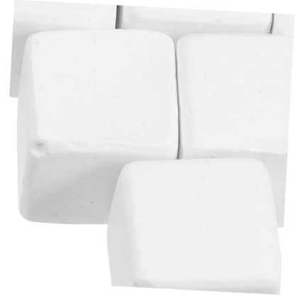 12pcs Crab Mineral Block Natural Reptile Calcium Blocks Grinding Aid for Reptiles Tortoises Lizards and Frogs Chemical- Healthy Habitat Accessories