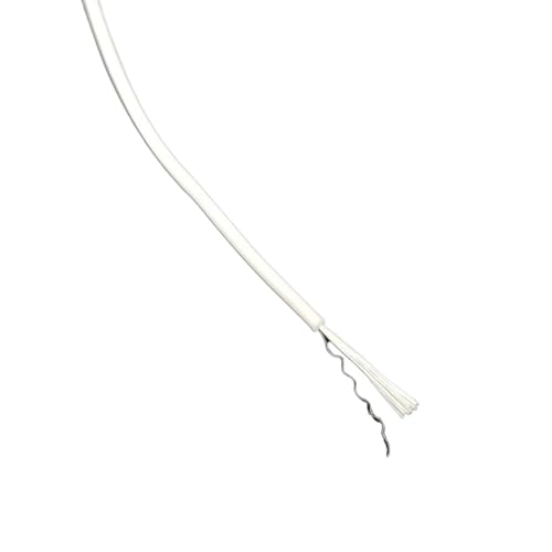 Electrical Wire Blanket Spiral Hotline, Silicone Rubber Waterproof, Aquaculture Hatchery Heater Wire, can Make Heating Pad Electric Heating Clothes (Size : 5 Meters, Color : 5 Ohm) - color: 5 Ohm, size: 5 meters