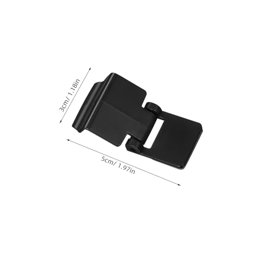 KOMBIUDA 4pcs Reptile Feeding Terrarium Buckle: Anti-Escape Lock Clips for Turtle Tanks Amphibious Breeding Box Latches Secure Pet Cage Accessories