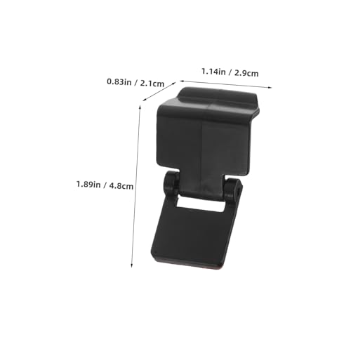 BESPORTBLE 6pcs Tropical Ecosystem Terrarium Lock Clips Abs Material Escape Buckles for Turtle Tank Reptile Aquarium Lid Locks