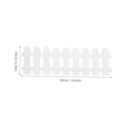 4pcs Outdoor Plastic Tortoise Enclosure Fence Pet Playpen for Turtle Breeding and Sunbathing Easy to Install Modular Pet Supplies for Reptile Safety and Grass Grazing