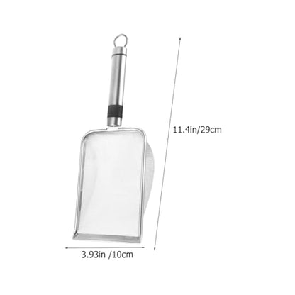 POPETPOP Pet Reptile Litter Scoop Shovel for Cleaning Reptile Waste for Terrariums and Animal Substrates Comfortable Grip Handle Easy to Use