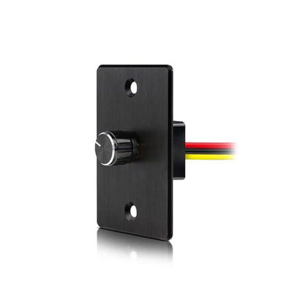 acegoo 12V Dimmer Switch Aluminum RV Light Dimmer High-Side PWM Dimmer, Perfect for Camper Van Boat Trailer Truck Cars, Works with 12V LED Light Fixture, Rotary Dimming (6A-Upgrade) - color: 6A-Aluminum