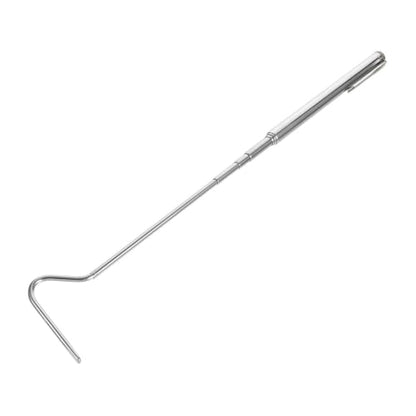 Happyyami Stainless Steel Extendable Snake Hook for Reptile Handling Telescopic Tool for Safe Snake Capture and Control for Herpetologists and Wildlife Enthusiasts