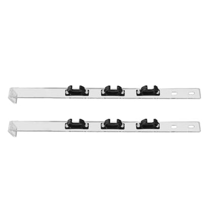 Ymiko Lamp Stand, Reptile Lamp Stand with Adjustable Height 2Pcs Acrylic Aquarium Light Holder, Transparent Aquarium Light Riser, Fish Tank Light Riser Bracket Reptile Light Fixture