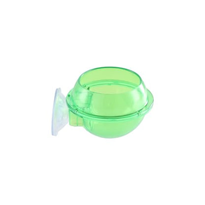 Leadigol Reptiles Suction Cup Feeder Reptile Feeding Food Cricket Bowl Anti Escape Worm Feeding Dish for Gecko Lizard Bearded Dragon