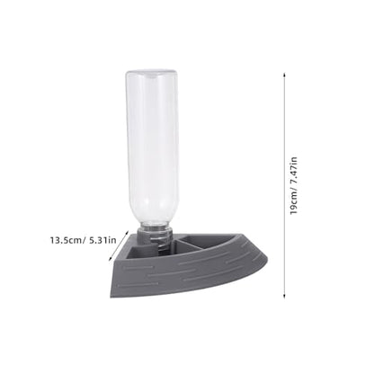 Automatic Reptile Water Feeder Bowl for Tortoise and Small Animals with Large Capacity Abs Basin Continuous Fresh Water Supply for Home and Reptile Tank