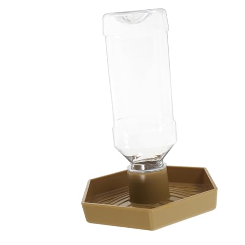 Reptile Automatic Water Dispenser for Tortoise and Lizard Compact Hydration Bowl with Reservoir Effortless Maintenance Feeding Dish Space Saving Pet Accessory for Reptile Tanks