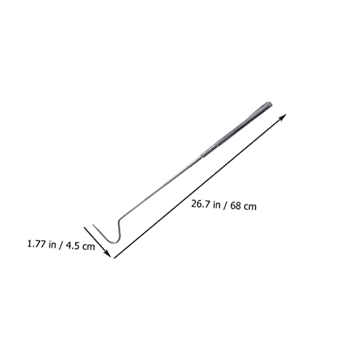 2pcs Catching Tool for Snakes Snake Hook Bending Catching Grabber for Reptiles Long Reach