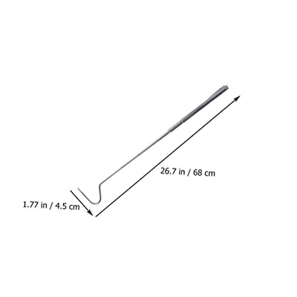 2pcs Catching Tool for Snakes Snake Hook Bending Catching Grabber for Reptiles Long Reach