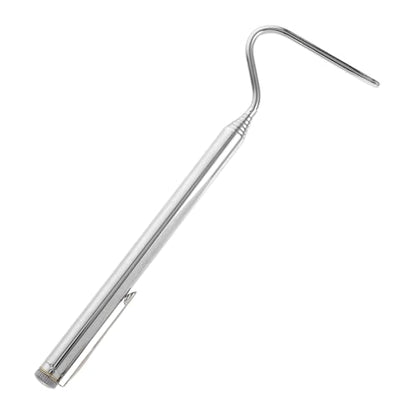 BESPORTBLE Retractable Snake Grabber Tool Durable Stainless Steel Reptile Catching Hook for Safe Handling of Snakes and Other Reptiles Collapsible Design for Easy Storage and Transport