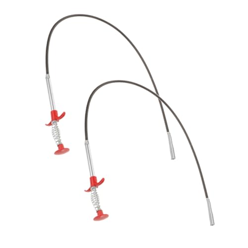 ABOOFAN 2pcs Claw Hook Snake Tool Hair Catcher for Shower Drain Manual Toilet Plumbing Tools Flexible Grabber Claw Home Sink Drain Unclogger