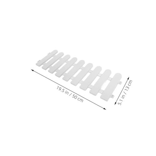 GALPADA 6 Pcs Outdoor Turtle Fence and Reptile Playpen Portable Plastic Enclosure for Sunlight and Grazing Easy Assembly Pet Safety Gate for Bunnies and Small Animals