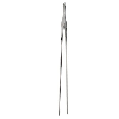 Aquarium Tweezers Stainless Steel Feeding Tongs for Plants and Reptiles - 45cm Long (Straight Tweezers)