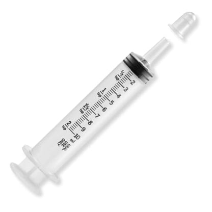 Pack of 100, ONE-CARE 10ml Oral Syringe with Cap, Latex-free, 100 Oral Dispensers - 10ml, Prolonged Slip Tip, Uses include oral administration of medicine for infants, adults and animals - size: 10 ml Black Scale