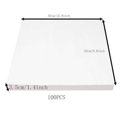 100 Sheets Bird Cage Liner Papers, Disposable Bird Cage Paper Liners, Cuttable Pet Animal Cages Cushion, Precut Absorbent Bird Paper for Bird Parrot Small Animal, 9.8'' X 13.8'' - size: 9.8'' X 13.8''
