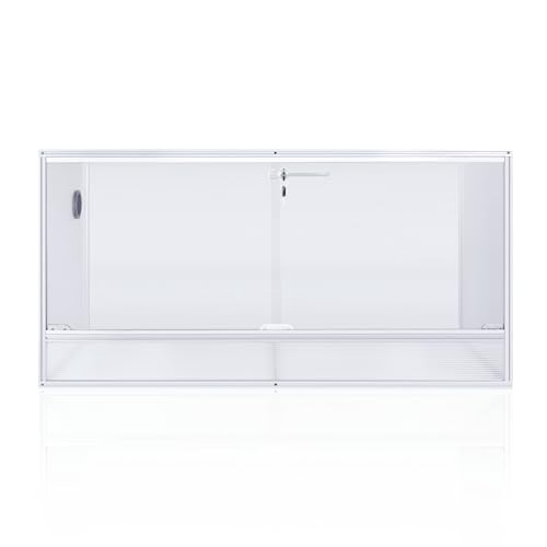 120 Gallon Bearded Dragon Tank, 48x24x24 Reptile Enclosure, Silver - color: Silvery