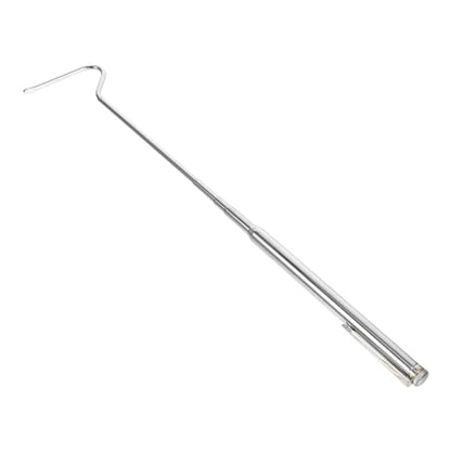 BESPORTBLE Retractable Stainless Steel Snake Hook Grabber Portable Adjustable Snake Catching Tool for Reptile Handling and Secure Capture
