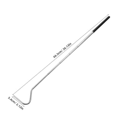 BESPORTBLE Stainless Steel Snake Hook Retractable Telescopic Snake Hooks for Handling Professional Catching Tool for Reptiles