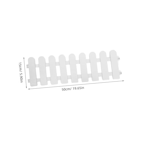 DECHOUS 4Pcs Outdoor Pet Fences for Tortoise and Reptile Enclosure Plastic Playpens Easy to Install Safety Gates for Pets Versatile Configuration for Outdoor Use