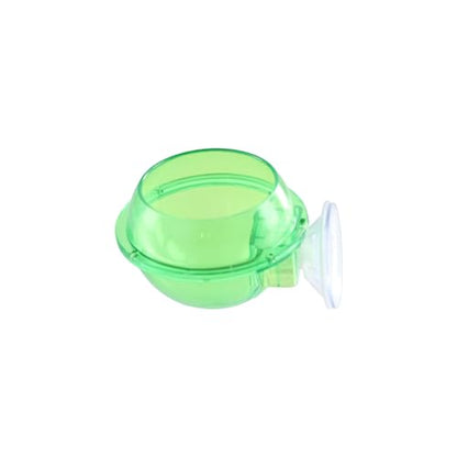 Leadigol Reptiles Suction Cup Feeder Reptile Feeding Food Cricket Bowl Anti Escape Worm Feeding Dish for Gecko Lizard Bearded Dragon
