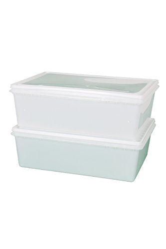 Fish Tubs/Food Storage Bins 25lb 11.5" x 15.5" x 5", Pack of 10 Deep Bases with Lids - size: 11.5 x 15.5 x 5 Inch (Pack of 10)