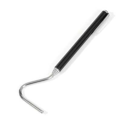 AQUANEAT Reptile Snake Hook, 26inch Extendable Stainless Steel Snake Stick with Non-Slip Handle - size: 26inch