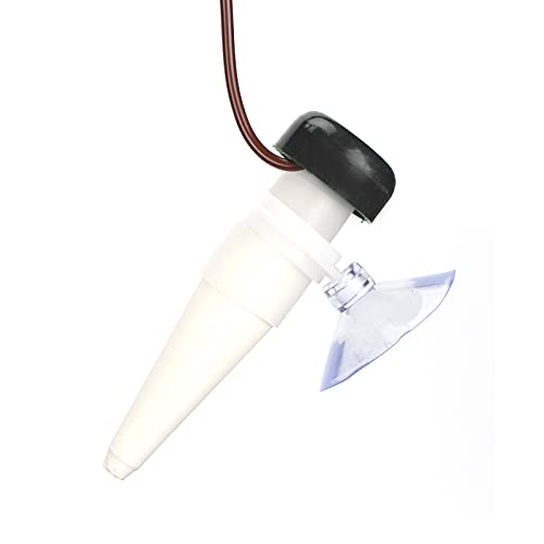 SUNGOOYUE Reptile Water Dripper Kit, Plastic Automatic Water Dispenser 1300ML Adjustable Drip Irrigation Humidifier, 60cm Tube for Gecko Lizard Chameleon