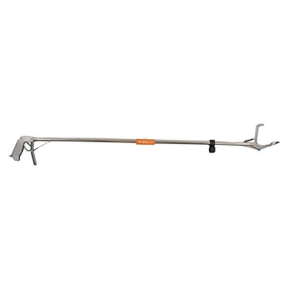 Snake Tong Foldable Self Lockable Stainless Steel Strong Reptile Grabber Catcher Snake Handling Tool
