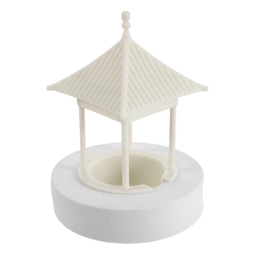 Ultrasonic Mist Maker: Ultrasonic Mist Maker - Pavilion Decorative Water Atomizer - Pond Fogger with White Float for Aquarium Reptile Habitat