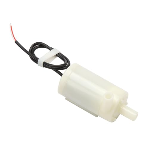 Submersible Fountain Pump for Indoor/Outdoor Use – Amphibious Horizontal DC 3V/5V/6V Low-Noise Small Pump Compatible with Home Garden, Terrariums, and Desktop Fountains