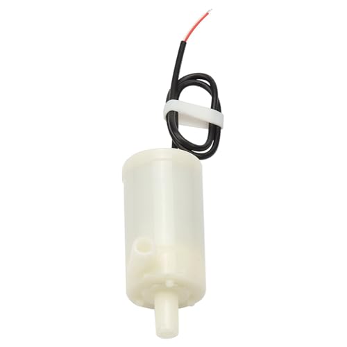 Submersible Fountain Pump for Indoor/Outdoor Use – Amphibious Horizontal DC 3V/5V/6V Low-Noise Small Pump Compatible with Home Garden, Terrariums, and Desktop Fountains