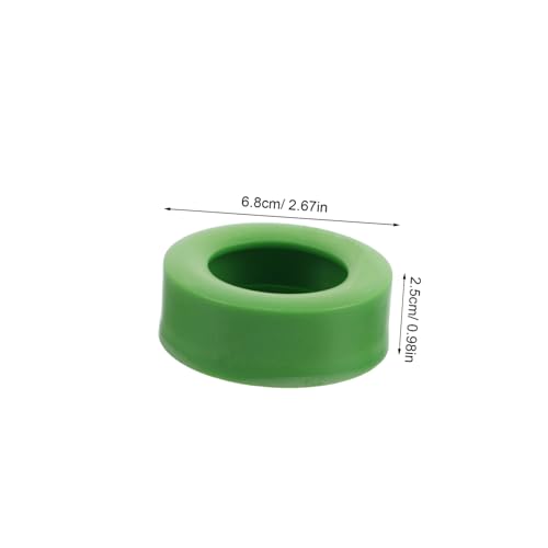 YARNOW 6pcs Reptile Feeding Bowl Spill-Resistant Design Escape Prevention for Bearded Dragons Geckos Lizards Detachable Bottom Easy to Clean Small Reptile Food Dish
