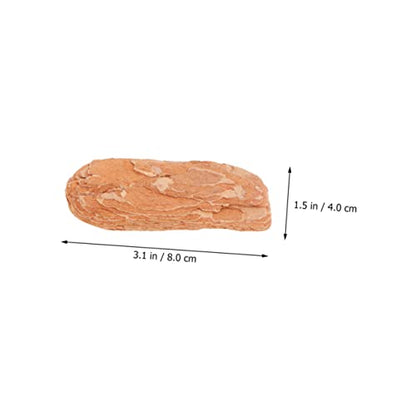 MERRYHAPY 1pack Natural Pine Bark Pad for Reptile Crawler Box Cushioned Terrarium Decor for Lizards Snails Chameleons and Geckos Bark Mat Natural Habitat