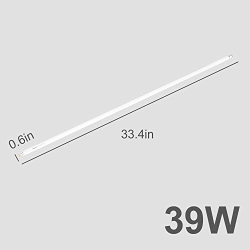 REPTI ZOO 34" T5 HO 5.0 UVB Bulb Fluorescent Lamp 39W - size: 39W